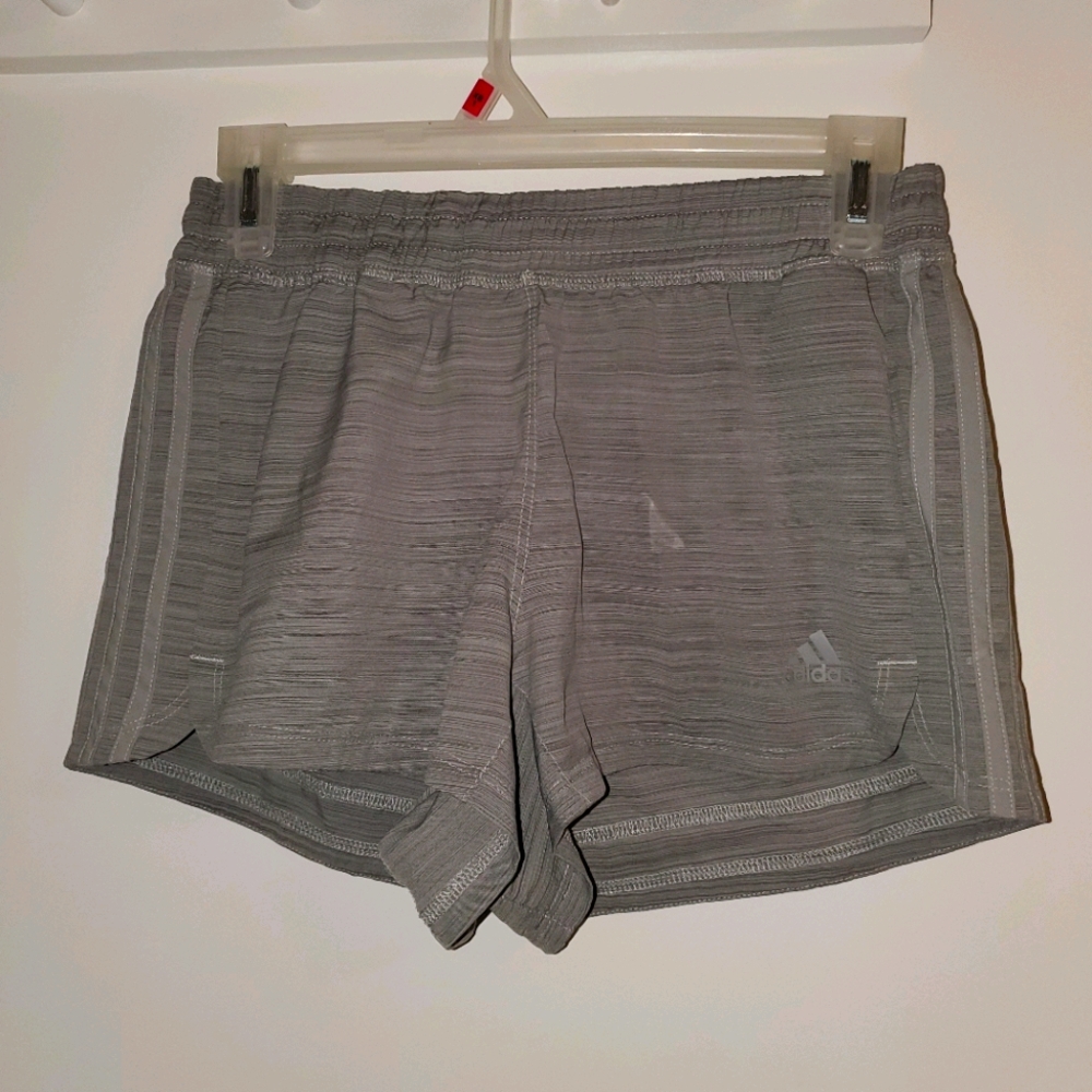 Gray Adidas shorts